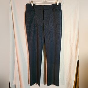 Calvin Klein Women's Blue Pinstripe Dress Slacks Size 4